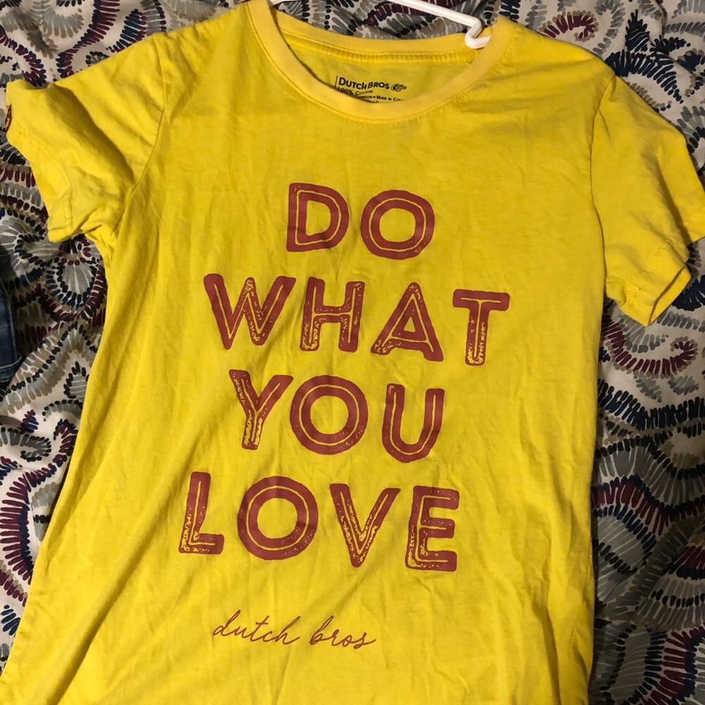 “do what you love” tee